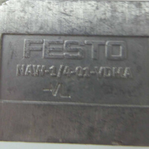 Festo Verkettungsplatte NAW-1/4-01-VDMA-VL 161103 OVP