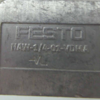 Festo Verkettungsplatte NAW-1/4-01-VDMA-VL 161103 OVP