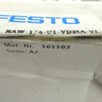 Festo Verkettungsplatte NAW-1/4-01-VDMA-VL 161103 OVP