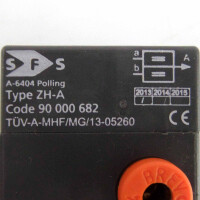 SFS Zweihand-Sicherheitsventil ZH-A 900000682 OVP