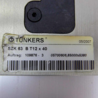 Tünkers Stiftziehzylinder SZK 63 B T12x40 GEB