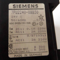 Siemens Zeitrelais 7PU2240-0BB30 0,06-0,6s 24V GEB
