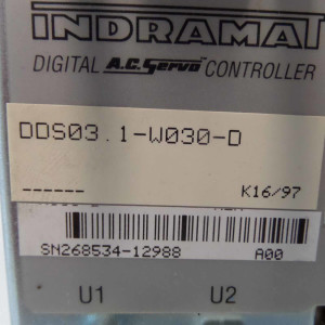 INDRAMAT Servo-Controller DDS03.1-W030-D GEB