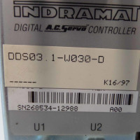 INDRAMAT Servo-Controller DDS03.1-W030-D GEB