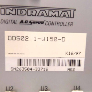 INDRAMAT Servo-Controller DDS02.1-W150-D GEB