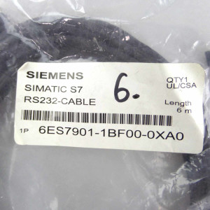 Simatic S7 RS232 Kabel 6ES7901-1BF00-0XA0 6m OVP