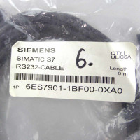 Simatic S7 RS232 Kabel 6ES7901-1BF00-0XA0 6m OVP