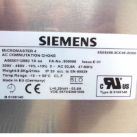 Siemens Micromaster 4 Kommutierungsdrossel 6SE6400-3CC05-2DD0 OVP