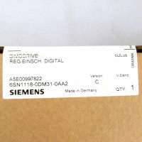Simodrive 611 Regelungseinschub 6SN1118-0DM31-0AA2 Ver.C SIE