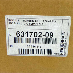 Heidenhain Drehgeber ROQ 425 512 03S17-E0 ID: 631702-09 SIE