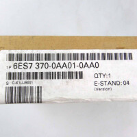 Simatic S7-300 SM370 6ES7 370-0AA01-0AA0 E-Stand:04 SIE