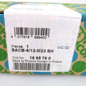 Phoenix Contact Sensor-/Aktor-Box SACB-6/12-M23 SH 1695760 SIE