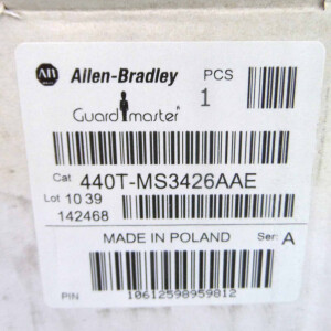 Allen Bradley Guardmaster Prosafe 440T-MS3426AAE Ser.A OVP