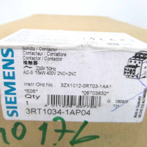 Siemens Schütz 3RT1034-1AP04 230V/50Hz OVP