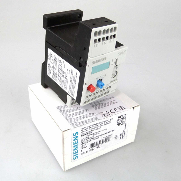 Siemens Überlastrelais 3RU1116-1HC1 OVP