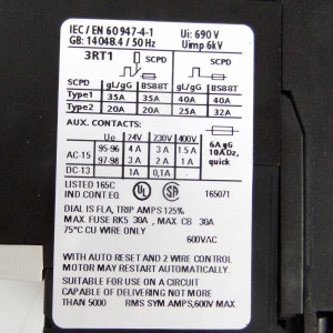 Siemens Überlastrelais 3RU1116-1HC1 OVP