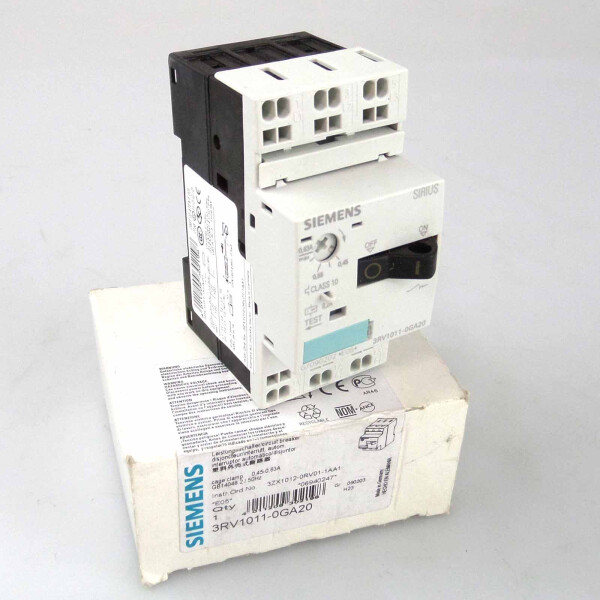 Siemens Leistungsschalter 3RV1011-0GA20 OVP