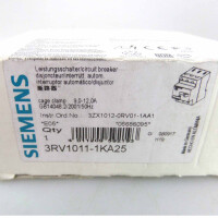 Siemens Leistungsschalter 3RV1011-1KA25 OVP