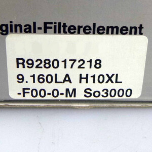 Rexroth Filterelement 9.160LA H10XL-F00-0-M S03000 R928017218 OVP