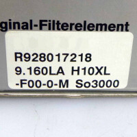 Rexroth Filterelement 9.160LA H10XL-F00-0-M S03000 R928017218 OVP