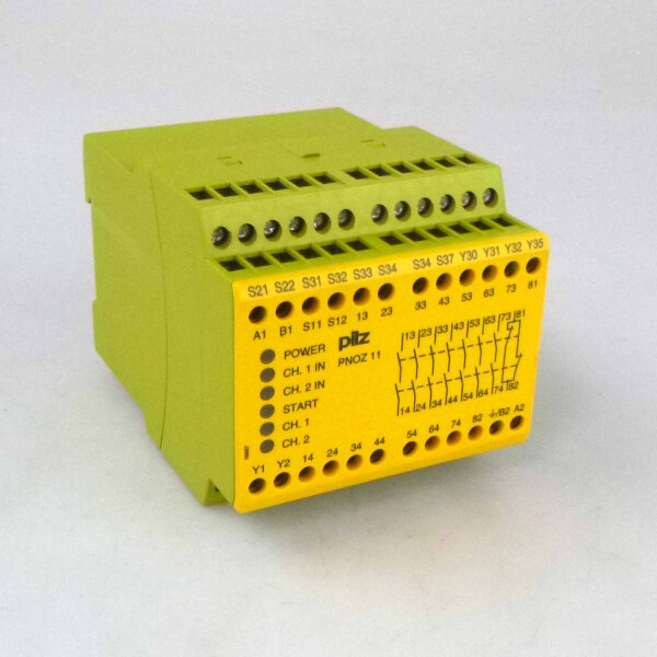Pilz Sicherheitsrelais PNOZ 11 24VAC 24VDC 7n/o 1n/c 774080 GEB