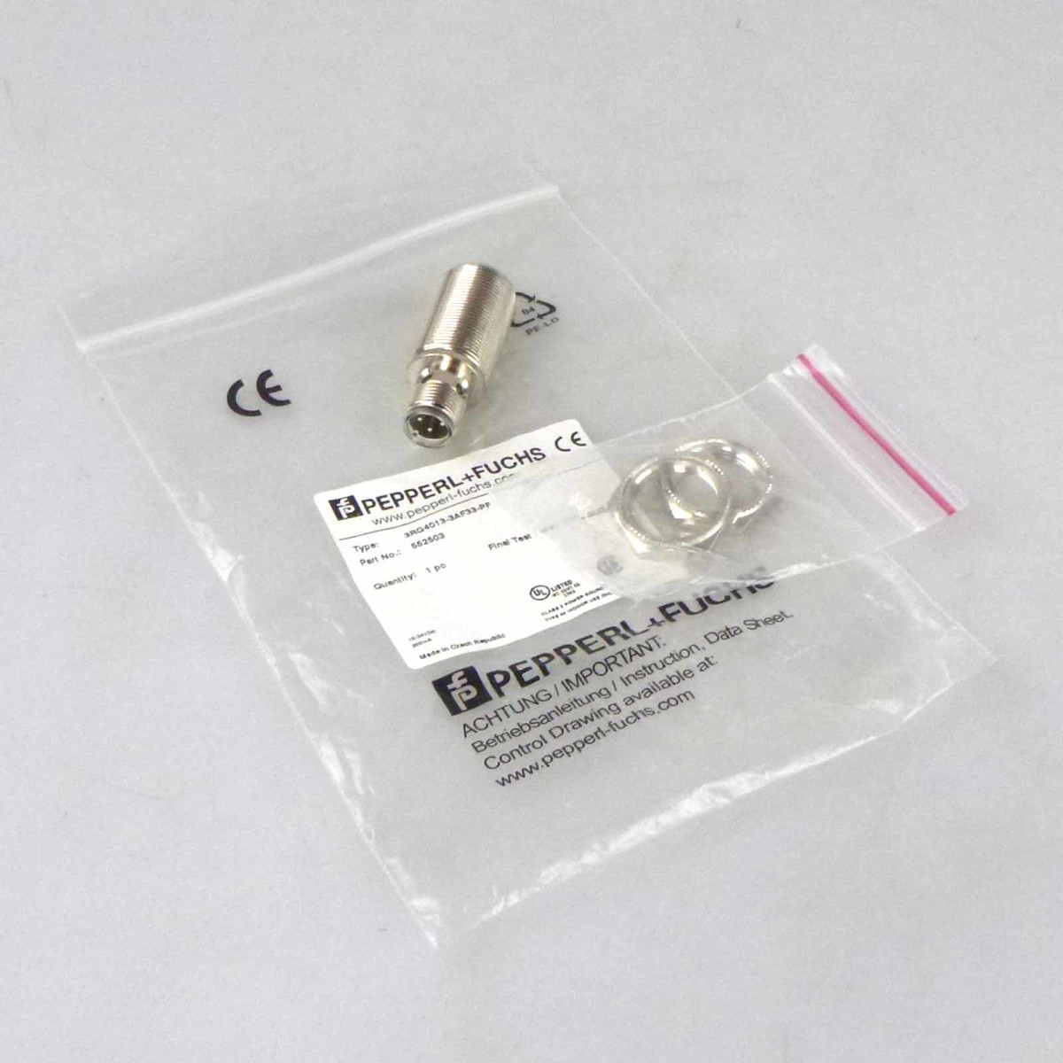 Pepperl+Fuchs Induktiver Sensor 3RG4013-3AF33-PF OVP