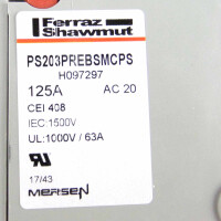 Ferraz-Shawmut/Mersen Sicherungshalter PS203PREBSMCPS 125A OVP