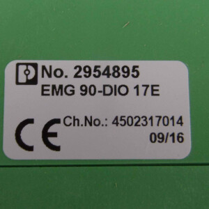 Phoenix Contact Diodenbaustein EMG 90-DIO 17E 2954895 NOV