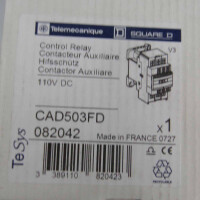 Telemecanique Hilfsschütz CAD503FD 082042 110VDC OVP