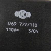 Knorr-Bremse Magnetventil WMV1-ZT 110V NOV