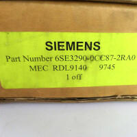 Siemens Bremswiderstand 6SE3290-0CC87-2RA0 #K2 OVP