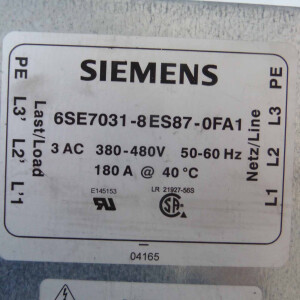 Siemens Masterdrives Funkentstörfilter 6SE7031-8ES87-0FA1 GEB