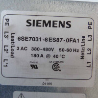 Siemens Masterdrives Funkentstörfilter 6SE7031-8ES87-0FA1 GEB