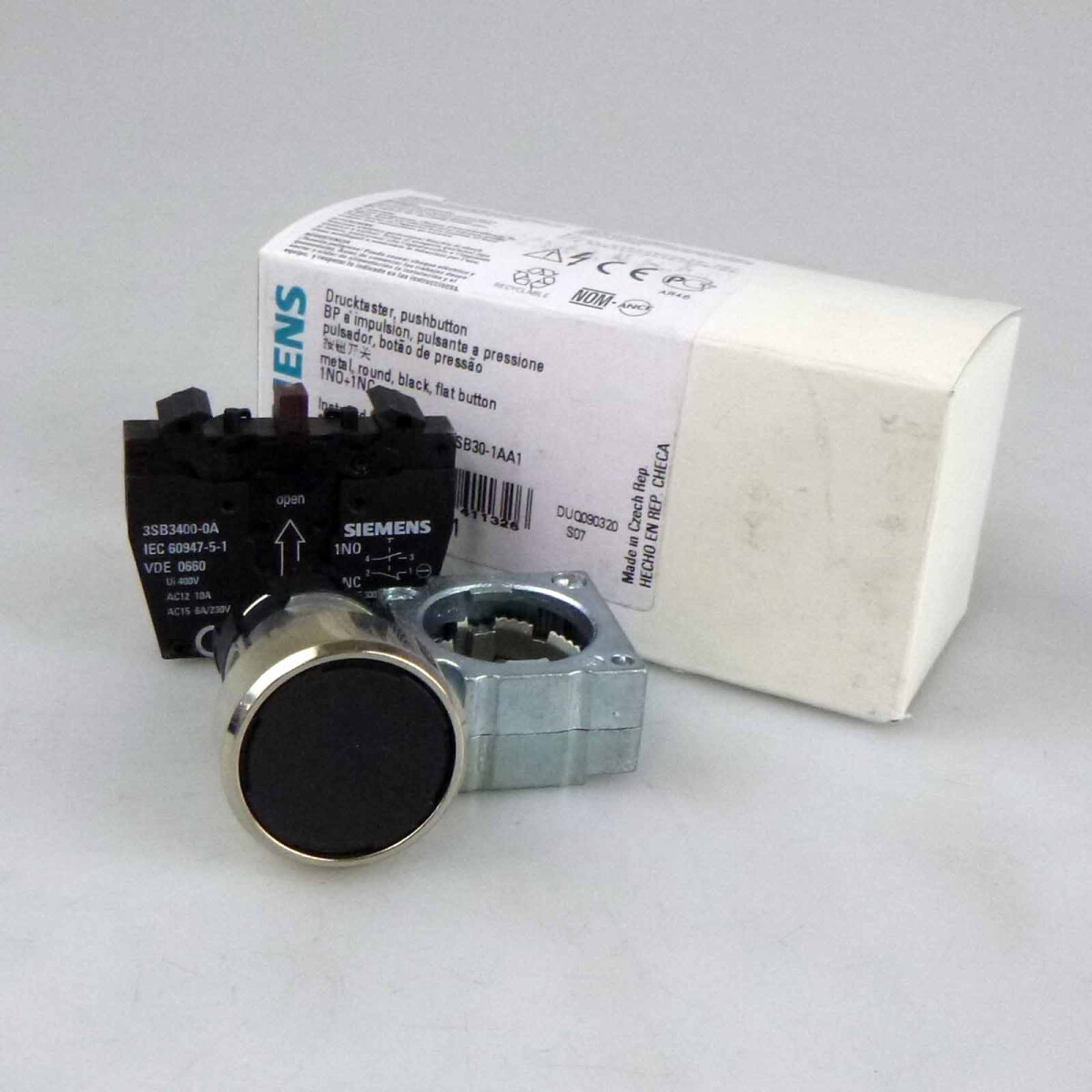 Siemens Drucktaster 3SB3601-0AA11 OVP