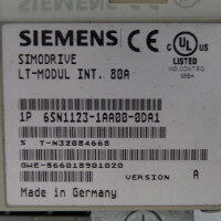 Simodrive 611 LT-Modul 6SN1123-1AA00-0DA1 Vers. A #K2 GEB