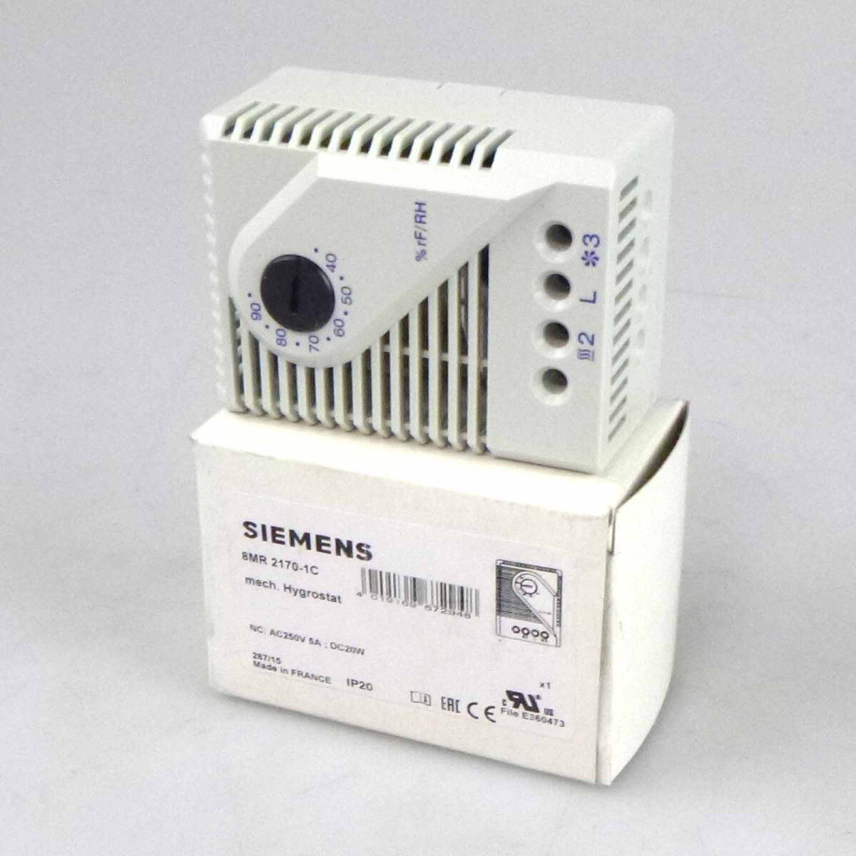 Siemens Hygrostat mechanisch 8MR2170-1C OVP