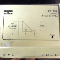 Schiele entrelec Power Supply PS TSL systron 2.423.415.00 24V/10A GEB