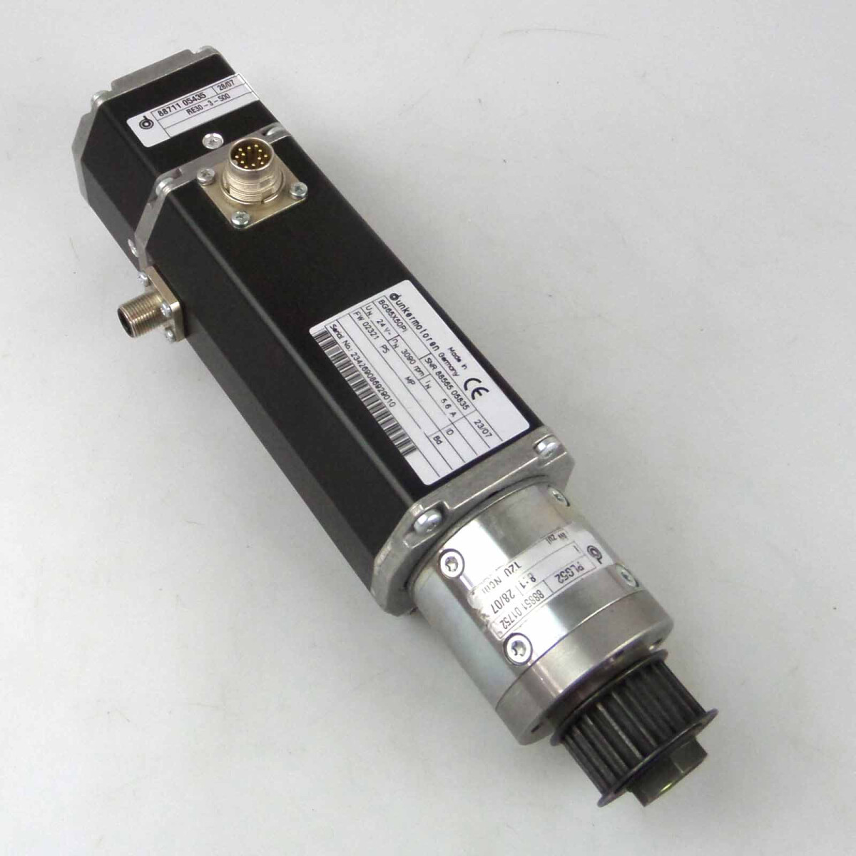 Dunkermotoren EC-Motor BG65X50PI + PLG52 i=8:1 + RE30-3-500 