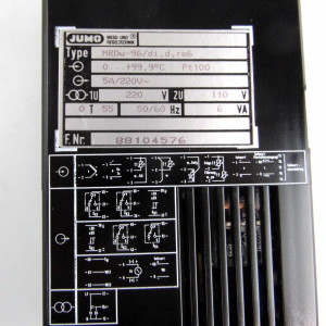 JUMO Temperaturregler LAN M MRDw-96/di,d,re6 OVP