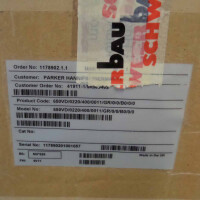 SSD Parker Hannifin Frequenzumrichter 650VD/0220/400/0011/GR/0/0/B0/0/0 OVP