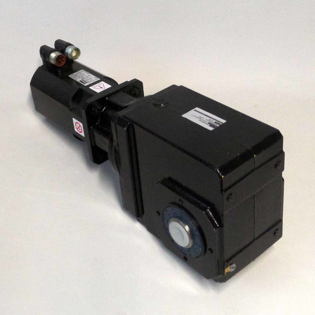 Parker AC-Servomotor AC M2n 0320-4/2-3-G6 + Kegelradgetriebe