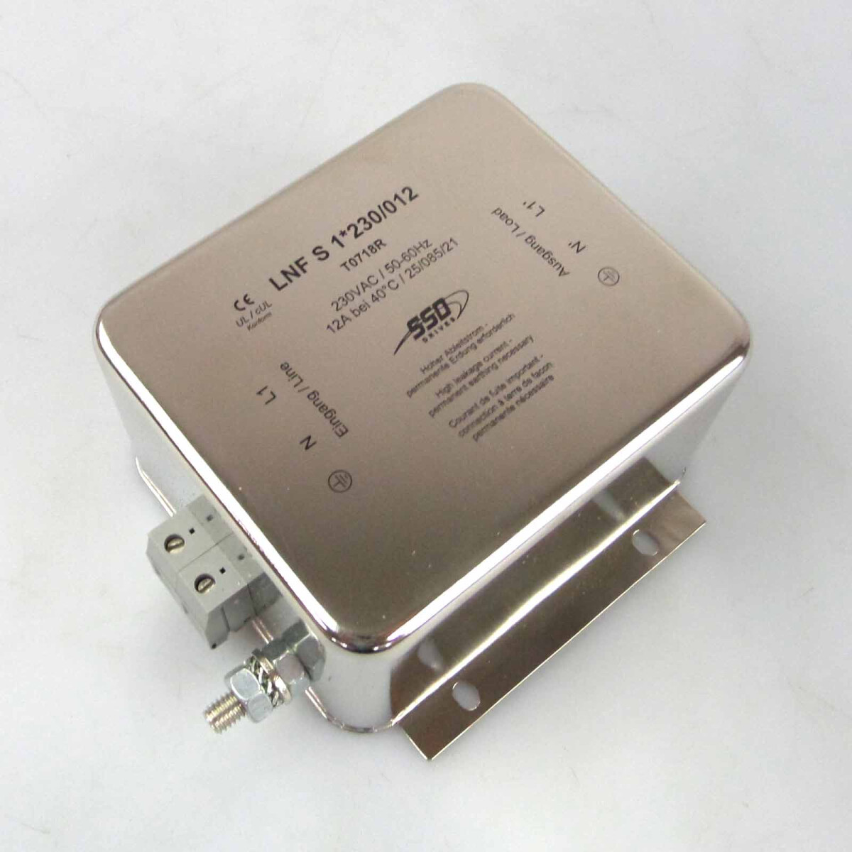 SSD Drives Netzfilter LNF S 1*230/012 T0718R NOV