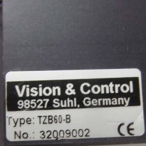Vision & Control telezentrische Beleuchtung TZB60-B GEB