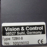 Vision & Control telezentrische Beleuchtung TZB60-B GEB
