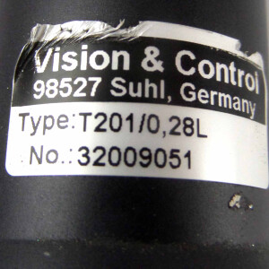 Vision & Control Vicotar Objektiv T201/0,28L GEB