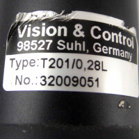 Vision & Control Vicotar Objektiv T201/0,28L GEB