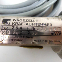 HBM Wägezelle Kraftaufnehmer Typ Z6-4 B38148 20kg GEB