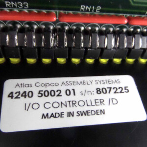 Atlas Copco I/O-Controller 4240 5002 01 OVP