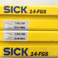 Sick Lichtvorhang 14-FGS Sender FGSS750-111 + Empfänger FGSE750-111 GEB