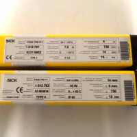 Sick Lichtvorhang 14-FGS Sender FGSS750-111 + Empfänger FGSE750-111 GEB